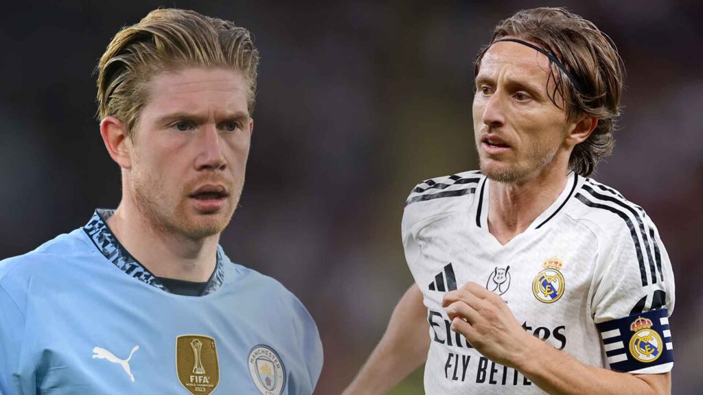 Luka Modrić Kevin de Bruyne